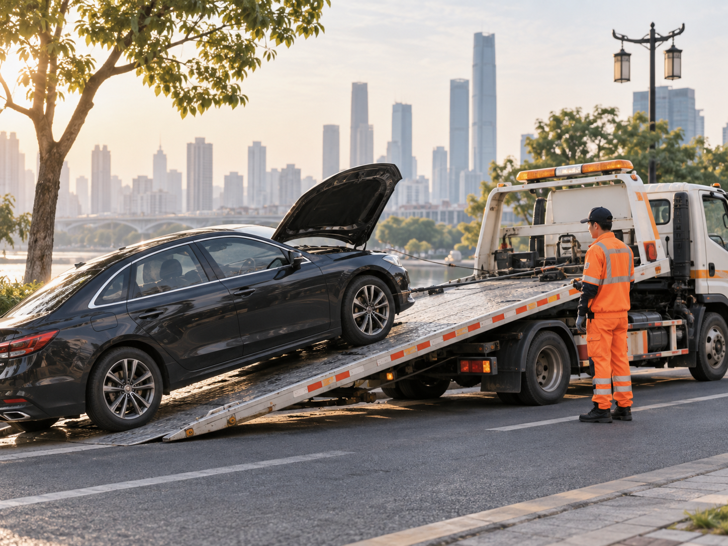 什么情况下应该直接呼叫拖车？